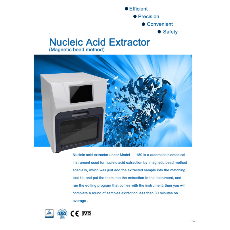 High Quality Automatic Hospital Purification Hospital Clinic Lab Extractor Medical Lab Nucleic Acid Extractor