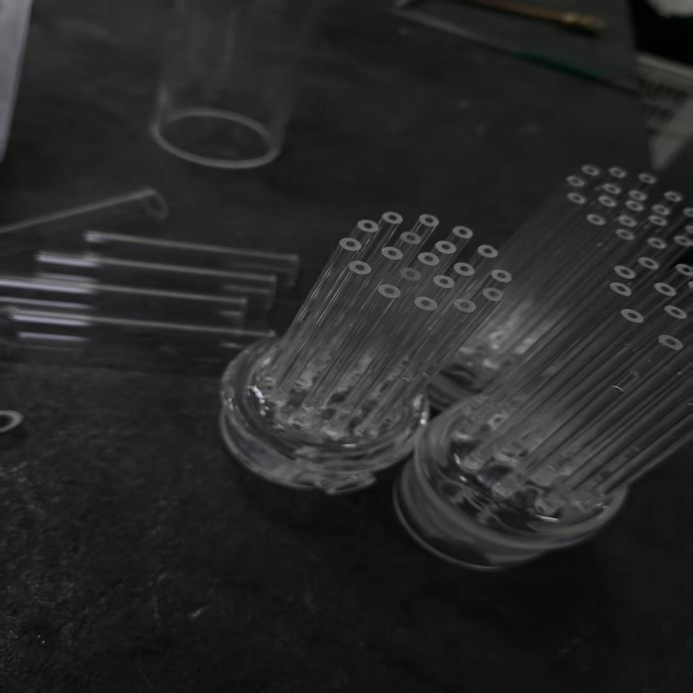 Fire Polishing Quartz Tube Both Sides Open Transparent Clear Glass Tube Polished