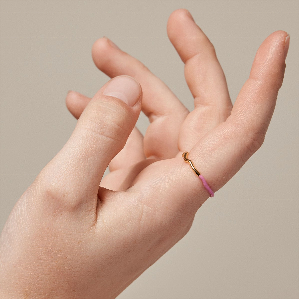 925 серебра 18 карат золота розовый эмалированный кольцо для женщин девочек