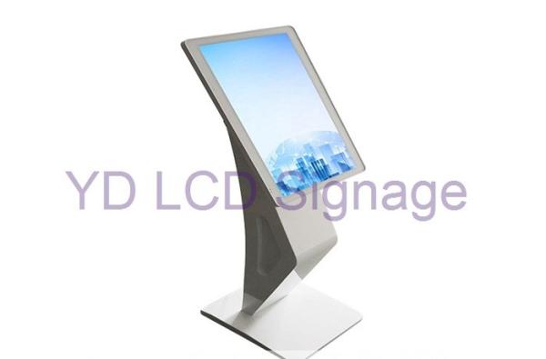 OEM Floor Standing LCD Touch Screen Kiosk Android X86 Operating System For Mall