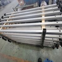 eixos quadrados do reboque do barco do tubo de 2500-3500Kg 60MM com cubo mais inativo