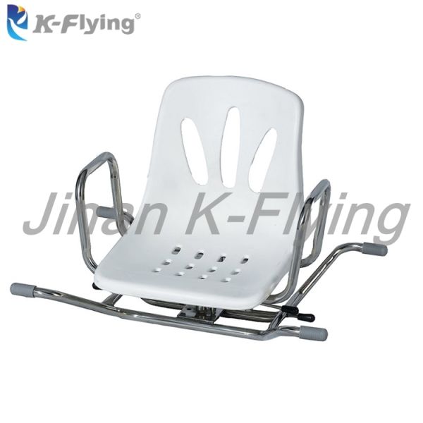 Stainless Steel Rotatable Elderly Bathtub Shower Chair Rehabilitation Equipment