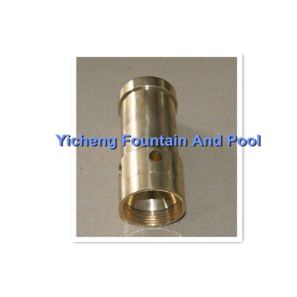 Brass / Stainless Steel Foam Water Fountain Nozzles Without Arms / Pipes