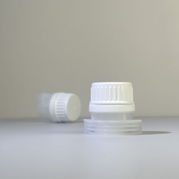 Portable Durable PE Plastic Screw Cap 22mm Inner-Dia Spout Lids for Spouted Pouches Disc Cap 18mm 28mm for Beverage Products
