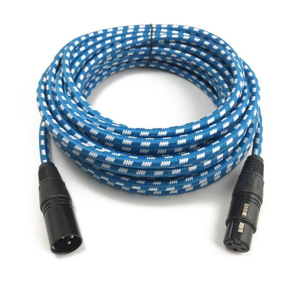 3m TL-L004 câble XLR connecteur de câble de micro audio 3 broches câble XLR de micro mâle à femelle