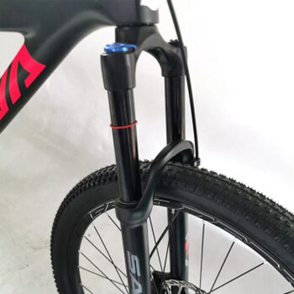 AO completo vermelho preto 14kg do Mountain bike 27,5 do carbono da suspensão para o homem