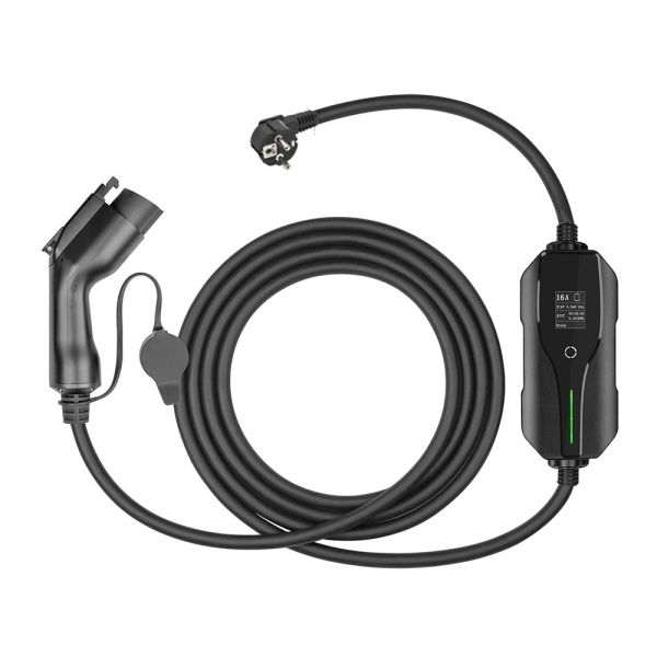 Indicating Light Plug And Play Electric Car Charger 16A 3.5KW At Home