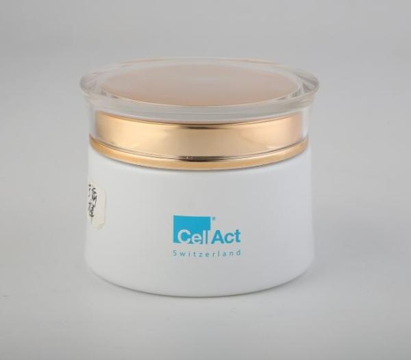 la crème en verre de 30g 50g cogne les pots en verre de lotion de soins de la peau cosmétiques d'emballage avec le couvercle à visser