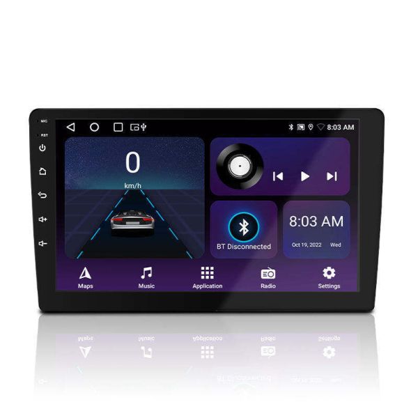10 Inch Touch Screen Universal Car Radio with Multi Language and 2 Din Build-in Design