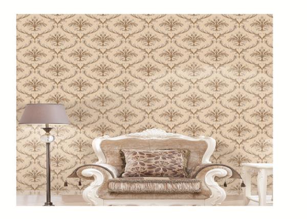 Beautiful PVC Vinyl Wallpaper For Living Room Wall , Contemporary Wall Coverings
