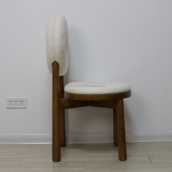 Fully Assembled Luxury Backrest Design Dining Chair for Modern Hotel and Restaurant