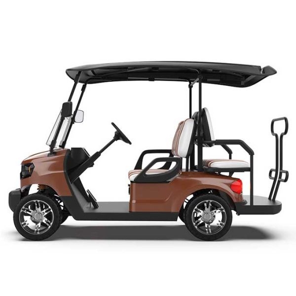 Personalized Design 2+2-Seater Electric Golf Cart Expandable Rear Seat