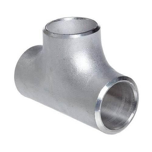 SS304 SS321 SS316L Butt Weld Pipe Fittings TEE 2 Black Painting