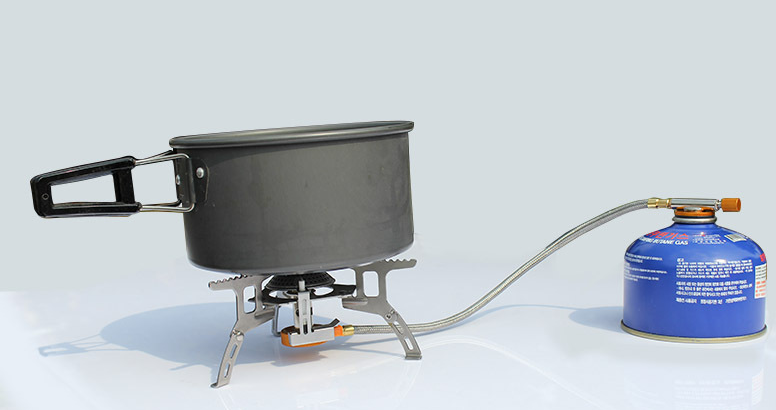 Электронная газовая плита 18x7.5cm зажигания 3500W на открытом воздухе располагаясь лагерем