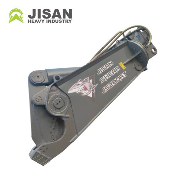 A máquina escavadora Dismantling Pliers Hydraulic corta para a demolição da construção de aço