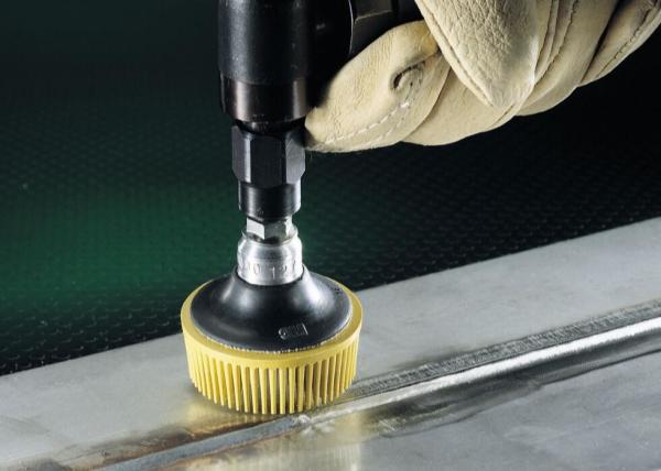 3m Tapered Bristle Disc Radial Bristle Brush Disc 75mm with Shank