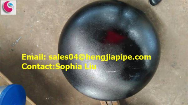 ANSI standard pipe cap/ Material ASTM A234 WPB/ WT17.4MM