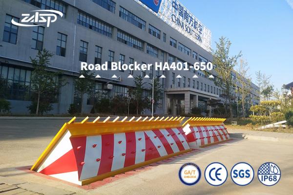 Sistema de bloqueio de estradas testado por impacto para proteção do perímetro 3M-6M comprimento 650mm altura