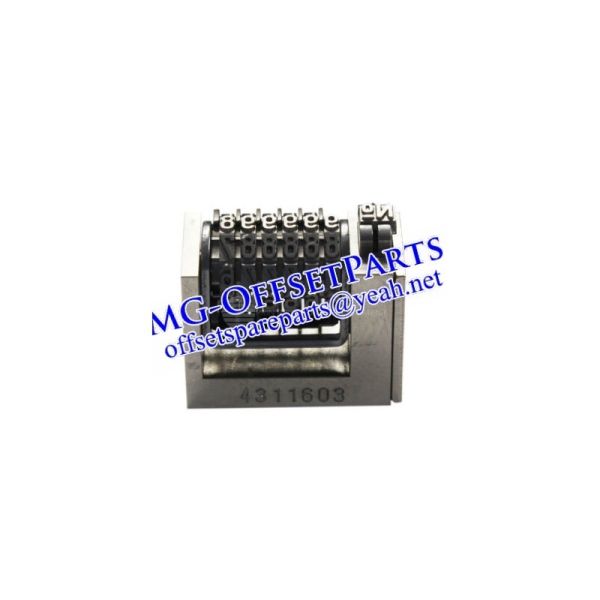 HD windmill leibinger model 18 numbering machine,6 digits,backward letterpress