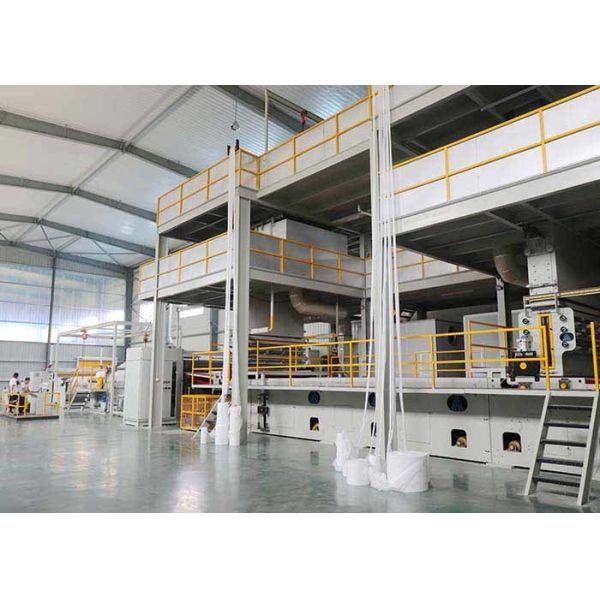 1160Kva 350m/Min Spunbond Non Woven Fabric Machinery For Protective Cloths