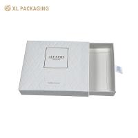 XL Packaging Usine d'emballage personnalisé Boîtes de luxe personnalisées Boîte de parfum pliante en papier kraft Tiroir blanc Emballage de boîte en papier parfumé avec poignée