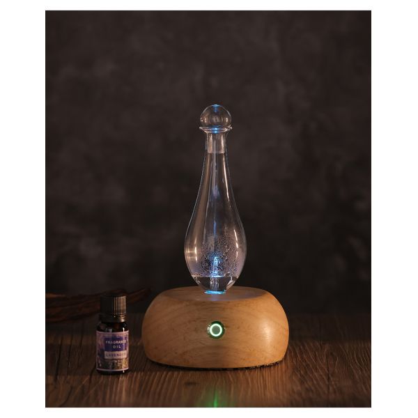 Customized Size Real Wood Essential Oil Diffuser Waterless High End For Hotels