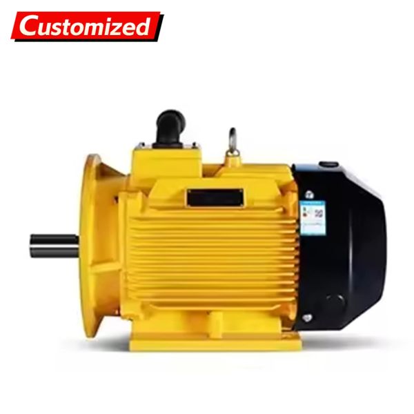 Custom 0.75kW–315kW Three-Phase 3000 RPM AC Induction Explosion-Proof Motor with IP55 Protection and High Efficiency