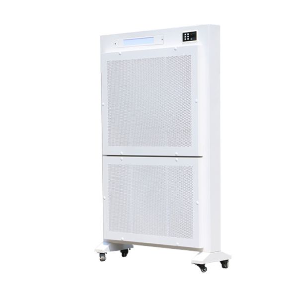 Hospital-Grade Air Disinfection Screen with HEPA+UV-C Kill Rate and 120W Output Power for ISO 14644 Certified Environments