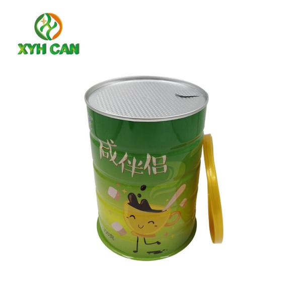 Milk Powder Tin Can Tight Round Tinplate Containers Gift Tin Can