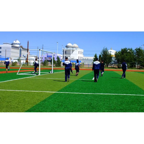 20mm - 4mm Green Roof Grass / Artificial Backyard Putting Green 8800 Dtex