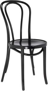 chaises modernes de bois courbé de taille de 86cm