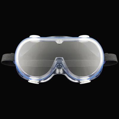 Anti Splash PPE Protective Eyewear OEM Chemical Safety Glasses ANSI Z87.1 Rating
