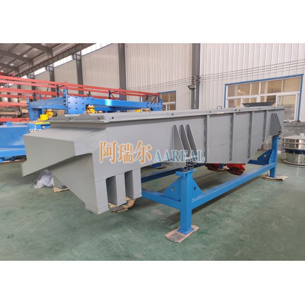 1000 * 3000 мм углеродистая сталь многоэтажный линейный вибрирующий экран для карбоната кальция