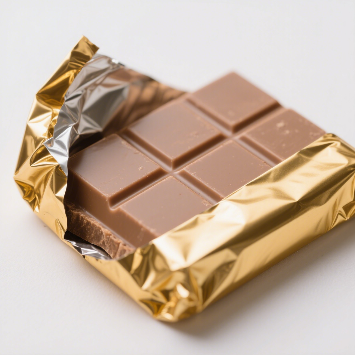 Embalaje directo de fábrica de chocolate de calidad alimenticia especial de papel de aluminio dorado, fresco y a prueba de humedad