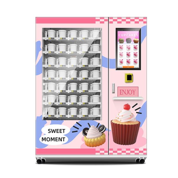 Haloo Cake Vending Machine With Cooling And Intelligent Management System