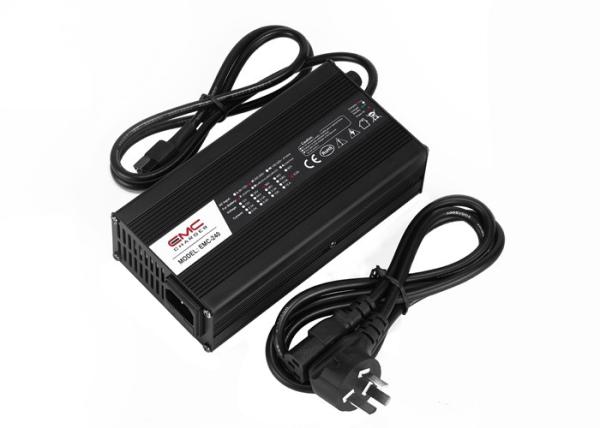 EMC-240 12V10A Aluminum lead acid/ lifepo4/lithium battery charger for golf cart, e-scooter