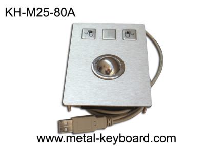 Rato 25MM industrial áspero do Trackball com os codificadores do laser que seguem o método