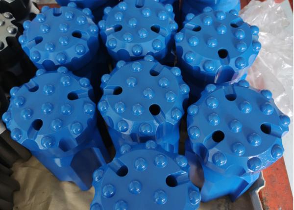 Bocado de broca liso de carvão da cara, bocado de botão T51 da mineração subterrânea 89mm