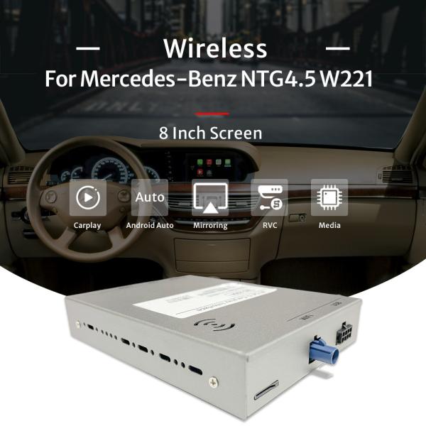 Mercedes Benz S Class CarPlay Android Auto W221 Apple Carplay Module Mercedes