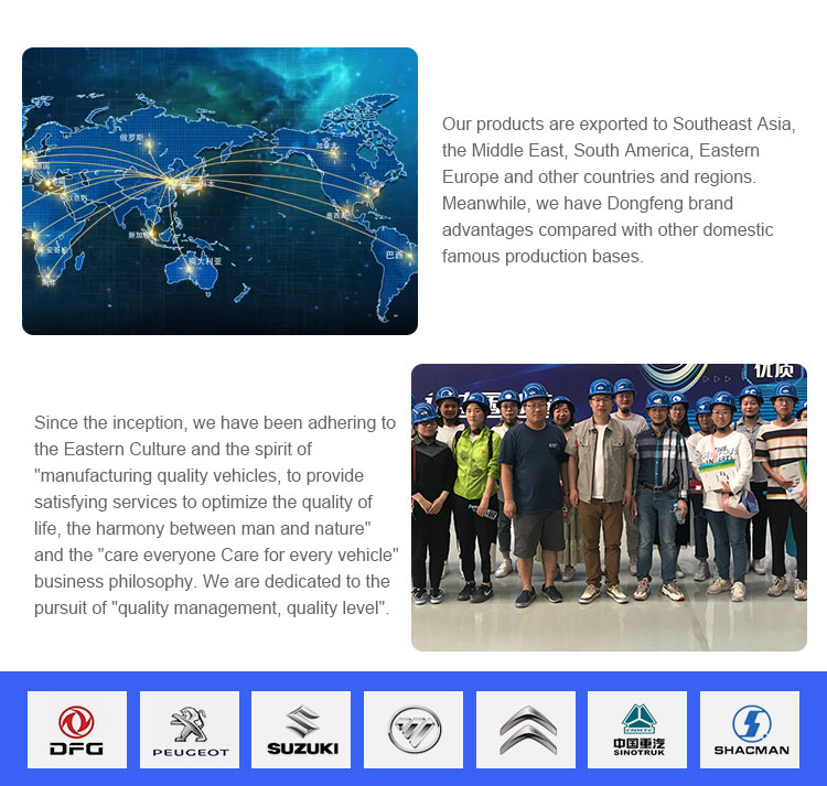 Dongfeng EQ6840PT 6x6 Luxury Off Road Bus Длина 8380 мм Передний / задний надвес 1290/2790 мм