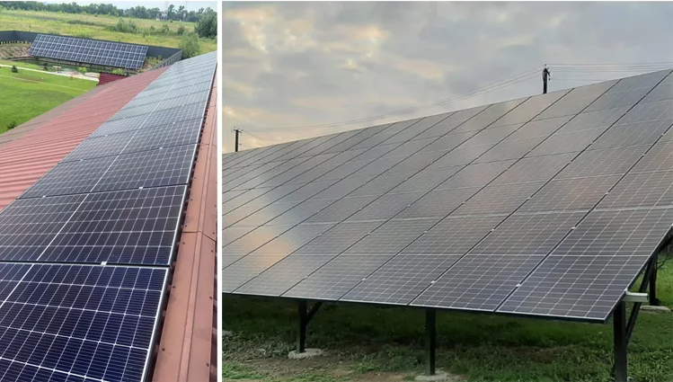 Commercial Rooftop Standard Solar Panels 500wp Mono Solar Plate