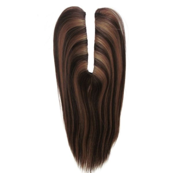 European Human Hair Topper with Dyeable Hair and Initial Payment Option
