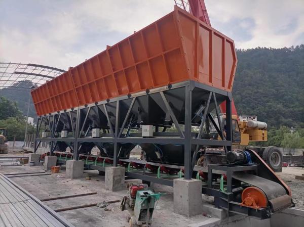 Automatic PLC Control Mixer JS1500 Twin-shaft Concrete Batching Plant 50 60 90 120 m3/h