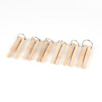 Custom Wooden Drum Stick Keychain for Musicians