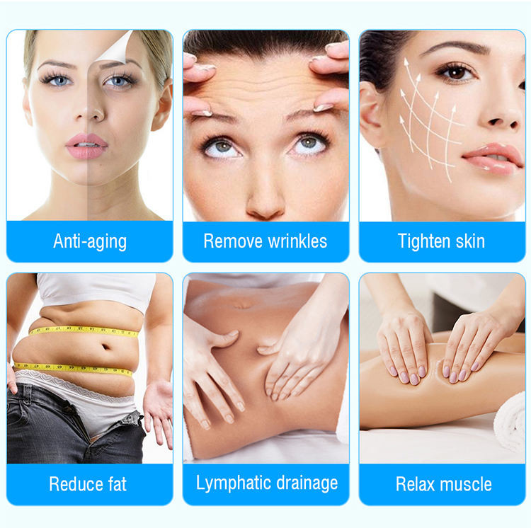 6in1 машина красоты вакуума радиочастоты вакуума 40K кавитации 2,0 тонкая