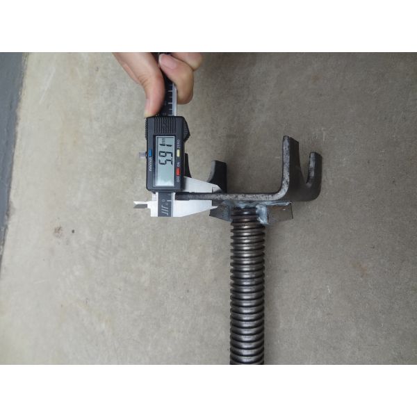 Galvanized Steel Scaffolding U Head Screw Base Plate Steel Scaffolding Parts