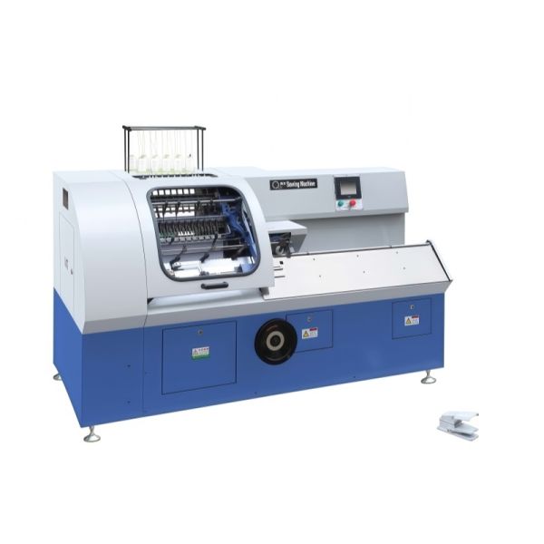 SX-460E 12 Needles And 19mm Needle Interval Program-Control Semi-utomatic Binding Sewing Machine Manual Book Binding Machine