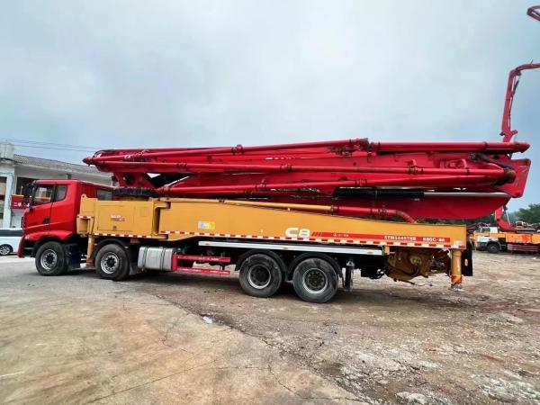 2019 Chassis maison 56m pompe à béton camion pompe béton mélangeur à haute productivité