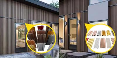 Decorative Aluminum Profiles For Wall Panels / Wall Panel Aluminum Extrusion