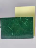 Llano de aluminio de piedra de la capa de la hoja 0.2m m del color PVDF ACP del grano